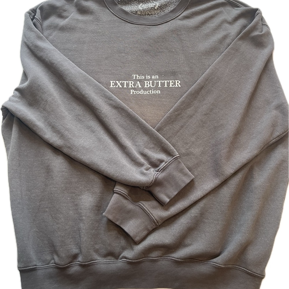 Men's Extra Butter Crewneck Sweater - Charcoal